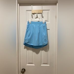 Hotty Hot blue chill high rise skirt (discontinued)